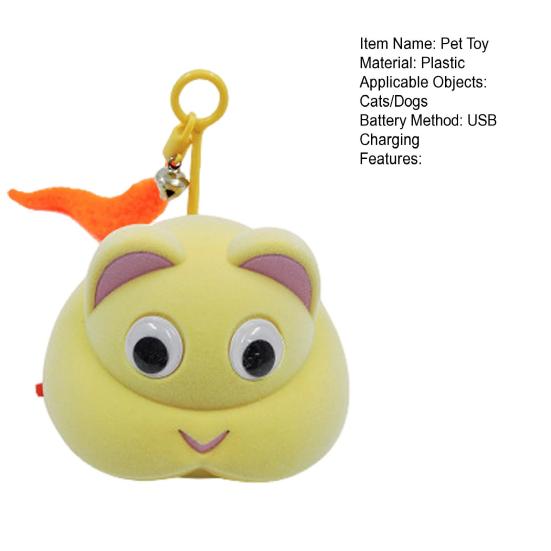 Интерактивная игрушка для питомца с автоматическим сенсором, реалистичным звуком, удлиненным хвостом, движущаяся игрушка, устойчивые к разрыву пищащие игрушки для кошек и собак