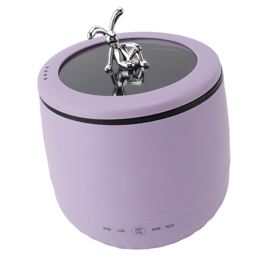 Мини рисоварка на 2 человек 1.8 л 450 Вт Многофункциональная портативная рисоварка для дома, общежития, путешествий