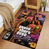 Grand Theft Auto Customizable Name Floor Rug Office Rug Perfect for Playrooms Hallway Living Rooms Decorate room Antislip Carpet Decorate Offices