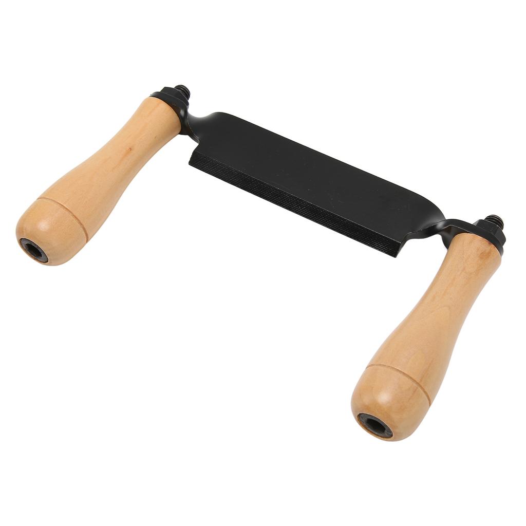 Прямой скребковый нож со стальным лезвием и деревянной ручкой, высокопрочный полированный инструмент для скребкового дерева