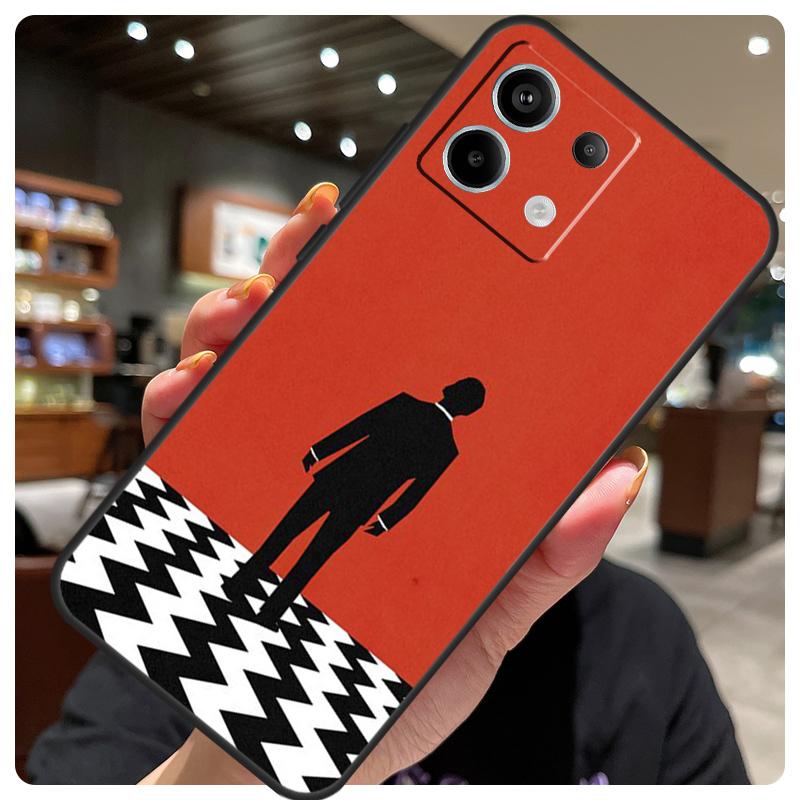 Твин Пикс Огонь, иди со мной Чехол Для Xiaomi Redmi Note 14 Pro 10 13 12 11 11S 12S Чехол Для Redmi 15C 12C 13C 14C 10C 15