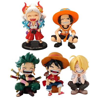Новая Фигурка One Piece Луффи Зоро Санджи Эйс Ямато Q-версия Мультяшный Аниме Персонаж Игры Детские Коллекционные Игрушки Ко Дню Рождения Развлекательная Игра 2