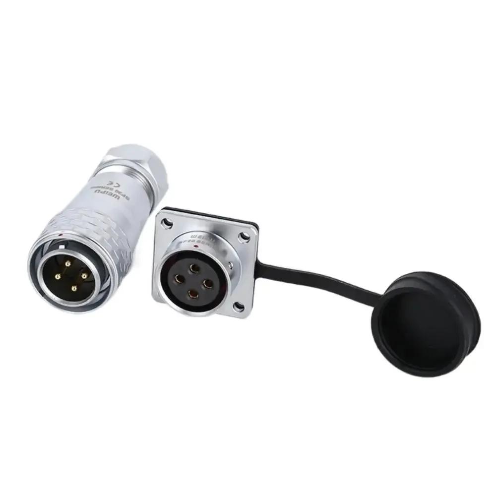WEIPU SF20 SF2010/P SF2013/S Panel Seat IP67 Waterproof Automotive Circular Connector 2 3 4 5 6 7 8 9 12 15Pin Charger Adapter