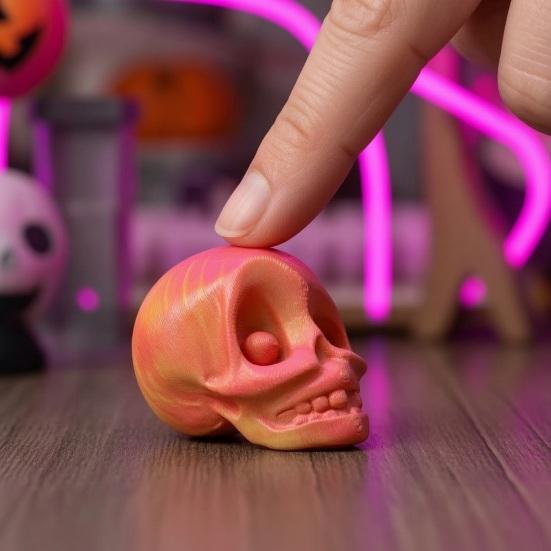 Durable Skull Decor for Party 2 Pcs Fridge Magnets, Vintage Skeleton Gothic Refrigerator Cool Creepy Magnets Holiday Decorative Locker, Whiteboard,