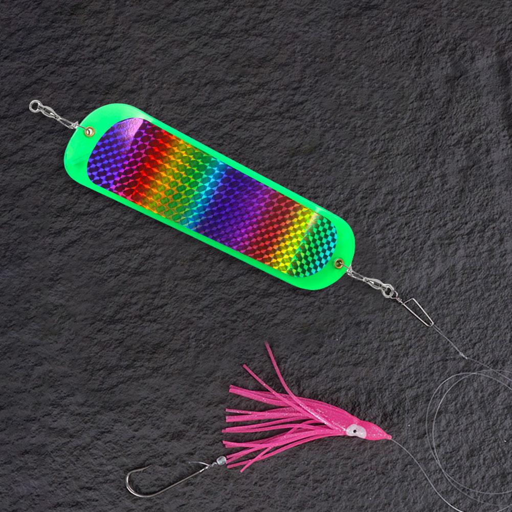 Salmon Fishing Flasher Bait Lure Flasher for Trolling Salmon Fishing Accessories