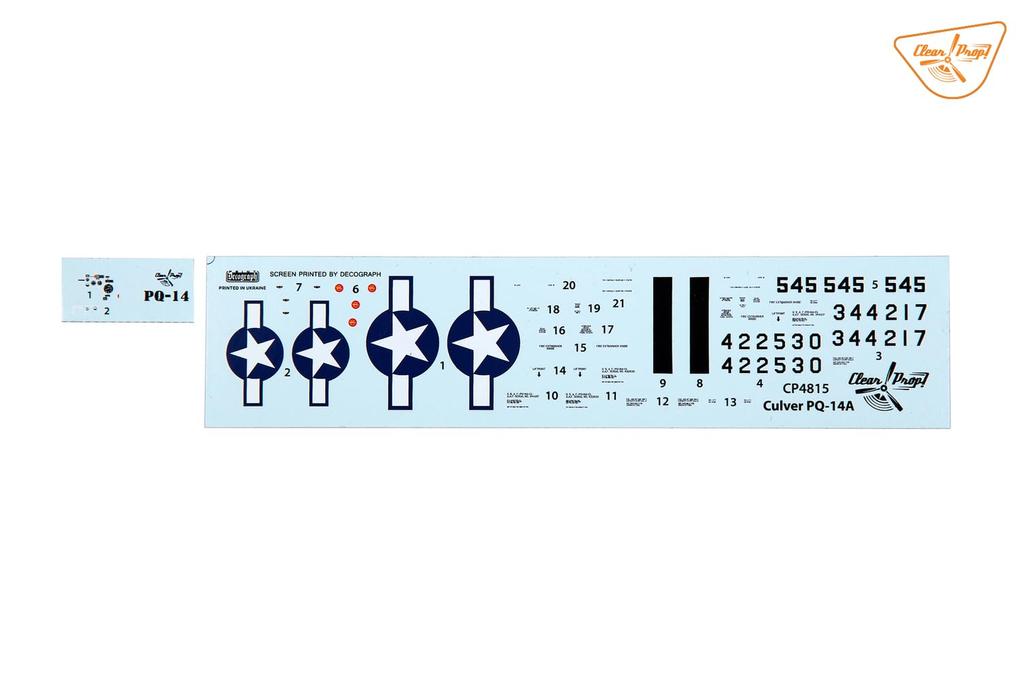 Пластиковая модель прозрачного дрона Culver Target от CPU4815 Prop! 1/48 PQ-14A