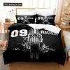 Motorcycle Duvet Cover Set Dirt Bike Extreme Sports Theme For Boy Girl Motocross Racer Polyester Bedding Set King Queen Size