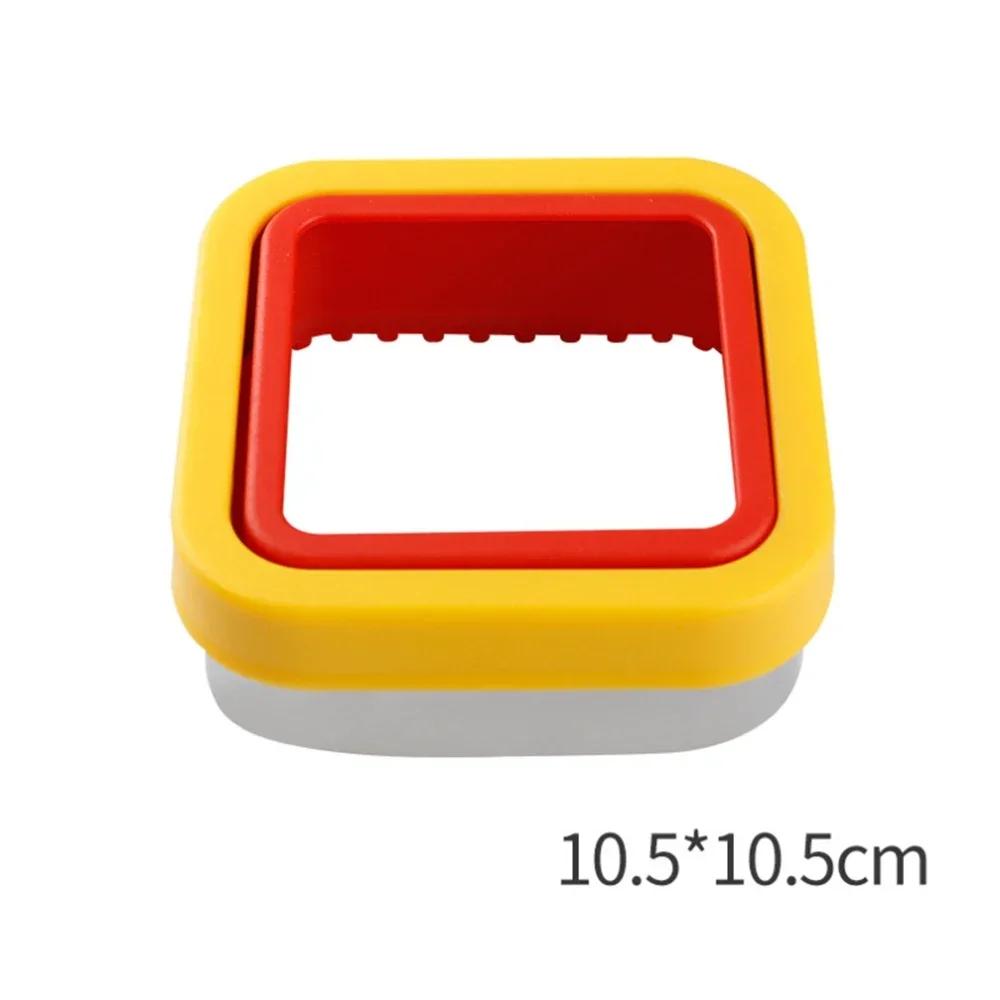 Kitchen Baking Tools Sandwich Cutter And Sealer Set For Children Kids DIY Making Cookies Mold Pancake Maker Embosser Food Molds