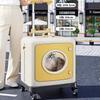 Lightweight Pet Carrier with Wheels Large Capacity Cat Travel Suitcase Space Capsule Dog Crate Multi-Functional Pet Stroller Bag