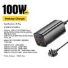 Essager 100W USB C GaN Charger Desktop Quick Charge QC 4.0 3.0 Type C Fast Charging For iPhone 15 Laptop MacBook Samsung POPC