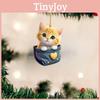 Car Decor Acrylic Cute Cat Interior Mirror Hanging Ornament For Kid Interior