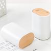 Toothpick Box Cotton Swabs Holder Tooth Pick Automatic Dispenser Press Swabs Box