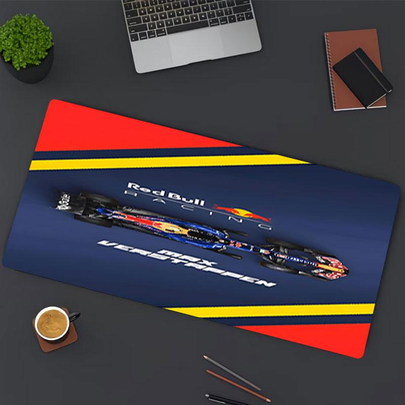 Коврик для мыши с принтом Red Bull Racing, для клавиатуры, ноутбука, ПК, для офиса, дома, декор стола, идеальный подарок на день рождения для геймеров