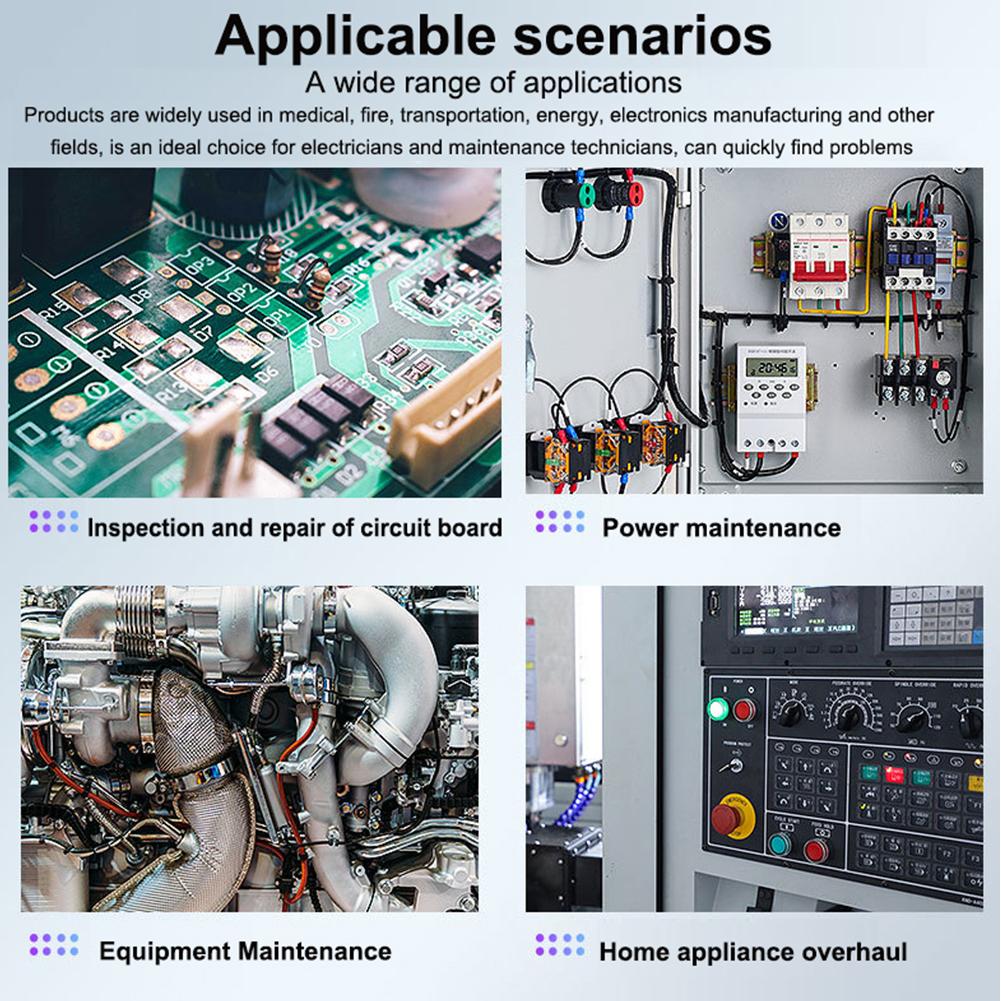 ET13S 2in1 Тепловизор Мультиметр 192*192 Разрешение ИК 10000 отсчетов Мультиметр 2,8 дюйма