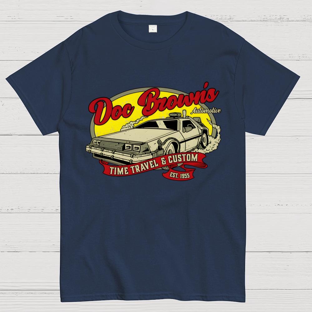 Doc's Automotive Unisex 100% Cotton Summer Casual Cool Loose T-Shirt