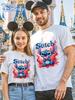 MINISO Hot Sale Mickey T-shirt Fashion Trend Men's and Women's Pure Cotton Breathable T-shirt