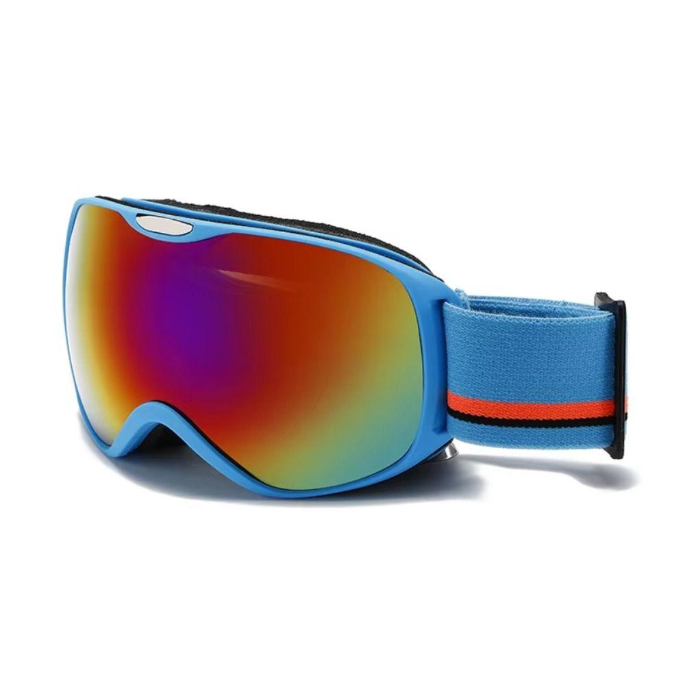 Anti-fog Children's Ski Goggles Double-layer Snow Eyewear Kids Ski Glasses Mountaineering