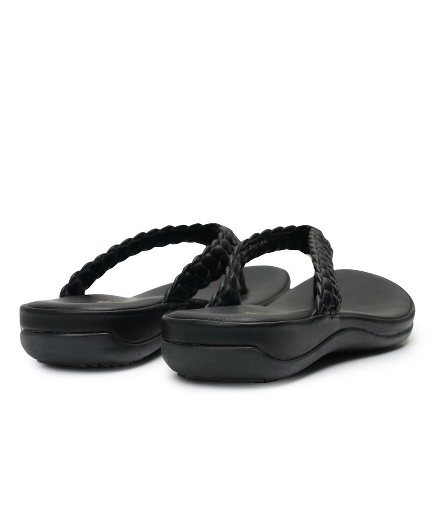 Шлепанцы Bearpaw Abel Черные (K2966001Rb-W)