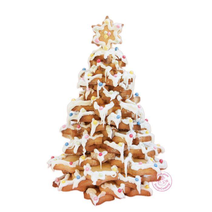 Moule en silicone - SCRAPCOOKING - KIT EMPORTES PIECES - Thème Noël - 16x6x0,8 cm - Entretien facile