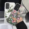 Чехол для телефона для Samsung Galaxy A35 A31 A24 A25 A26 A21s A23 A34 A17 A20s A13 A14 A12 A15 A16 Цветы Силикон