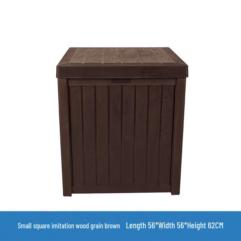 Шкаф для хранения вещей в саду: Водонепроницаемый и солнцезащитный ящик-перекидной верх для использования во дворе семьей на вилле