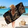 Elvis Presley Customized Name Text Beach Towel, Soft Absorbent Towel Beach Pool Travel Personal Gift