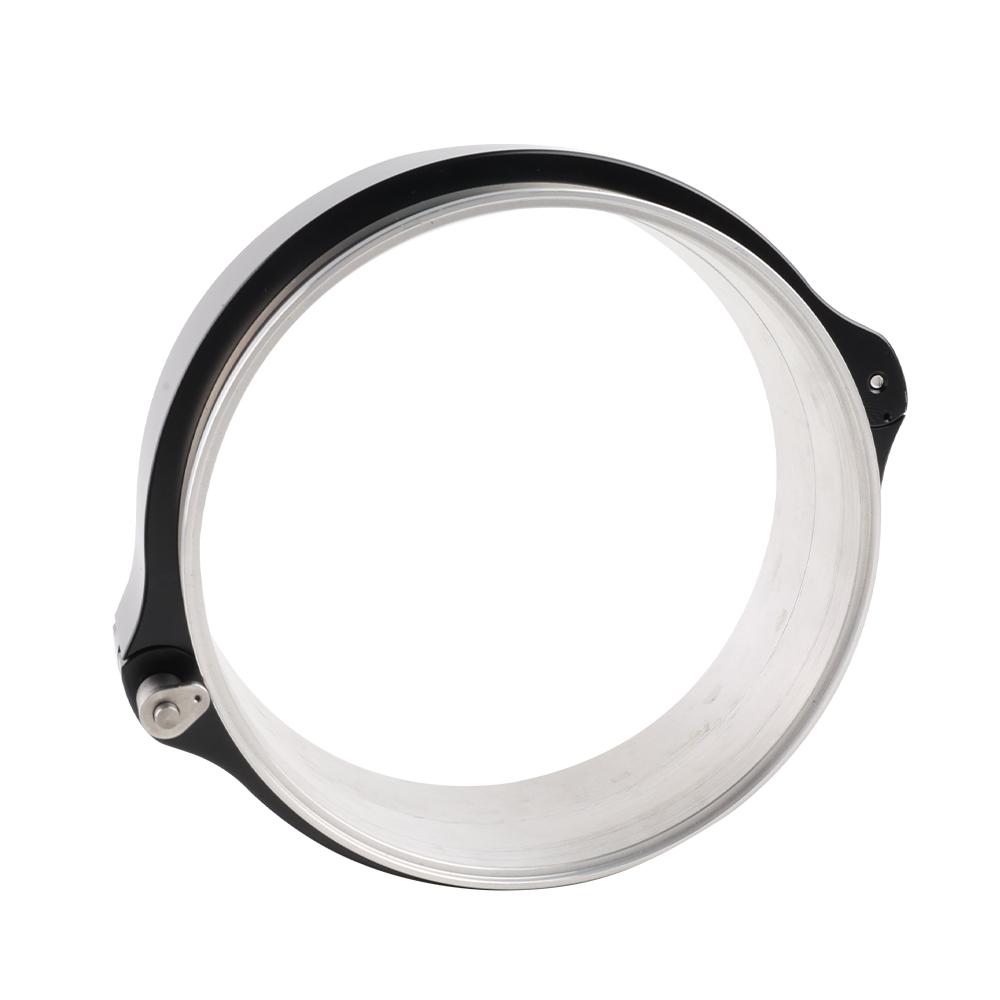 High Quality 5" Exhaust V-band Clamp Quick Release HD Clamp For 127mm Radiator Hose Wastegate Flanges Turbo Dump Pipe