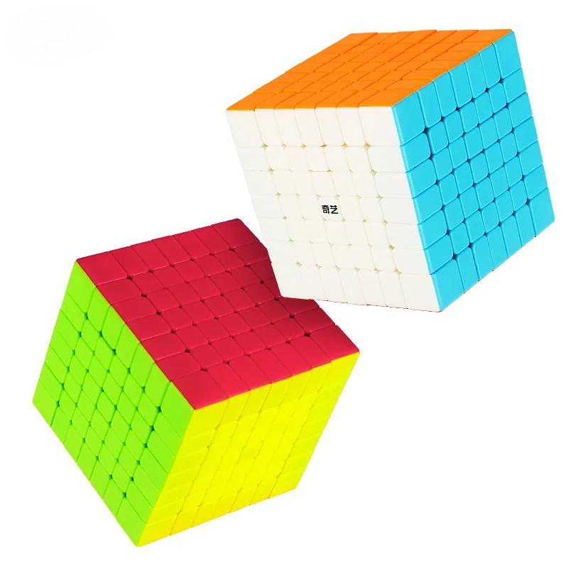QiYi 7x7x7 Qixing S2 7x7 Qixings Кубик Рубика 7x7x7 Speed 7Слоев Cubo Magico Без наклеек Магический Головоломка Кубик Игрушка Для cubo speedcube