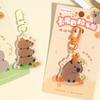 Capybara Capybara Keychain Acrylic Kapibara Pendant Cartoon Capibara Bag Hanging  Hanging Accessory