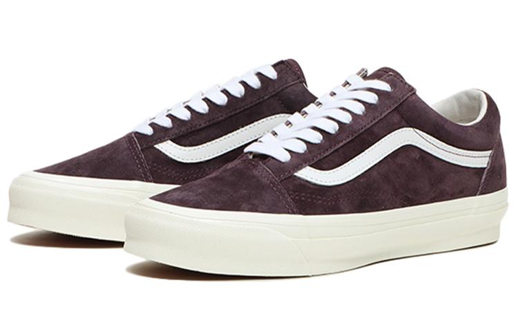 Vans OG Old Skool LX 'Свиная замша - Бордовый'