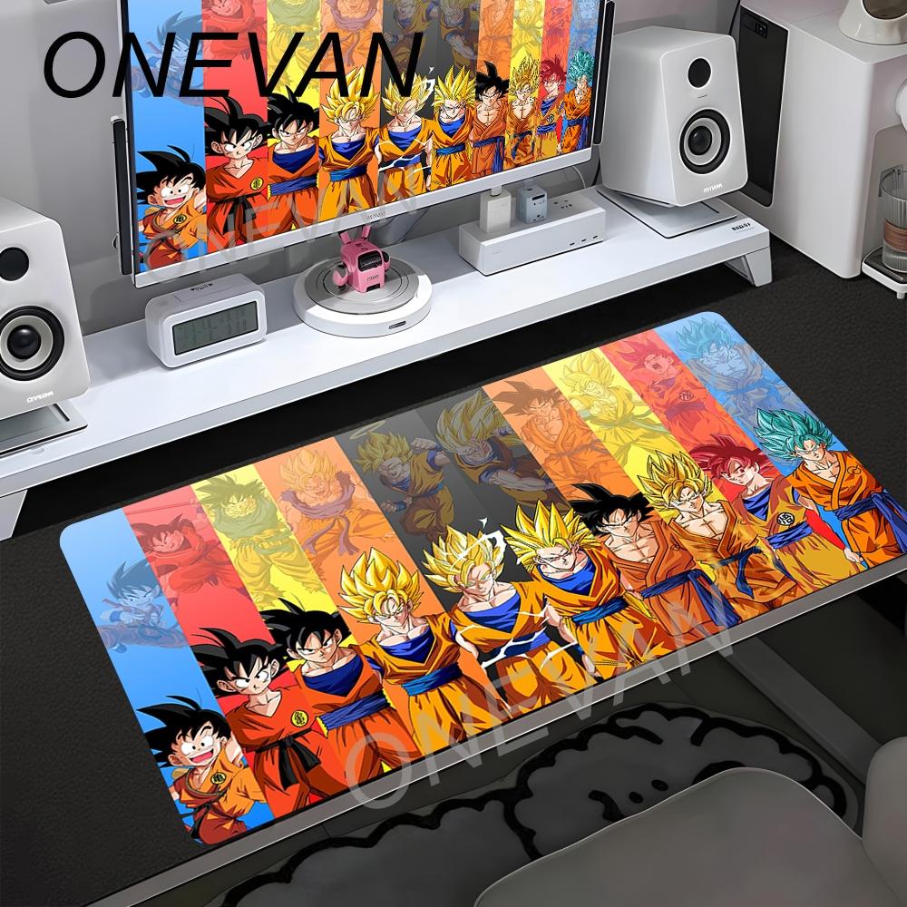 Game E-sports Special Table Mat Animation Non-slip Pad Oversized Dragon Ball Computer Keyboard Pad Son Goku Rubber Mouse Pads