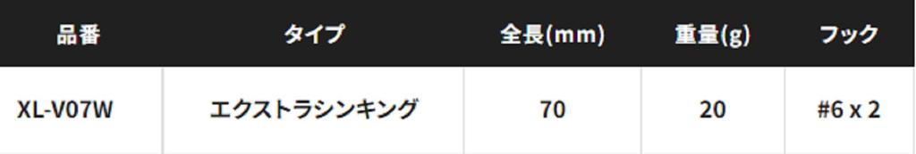 Распродажа Тонущая приманка Shimano XL-V07W Kaiyodo Maru Suzuki 70ES 003 853936