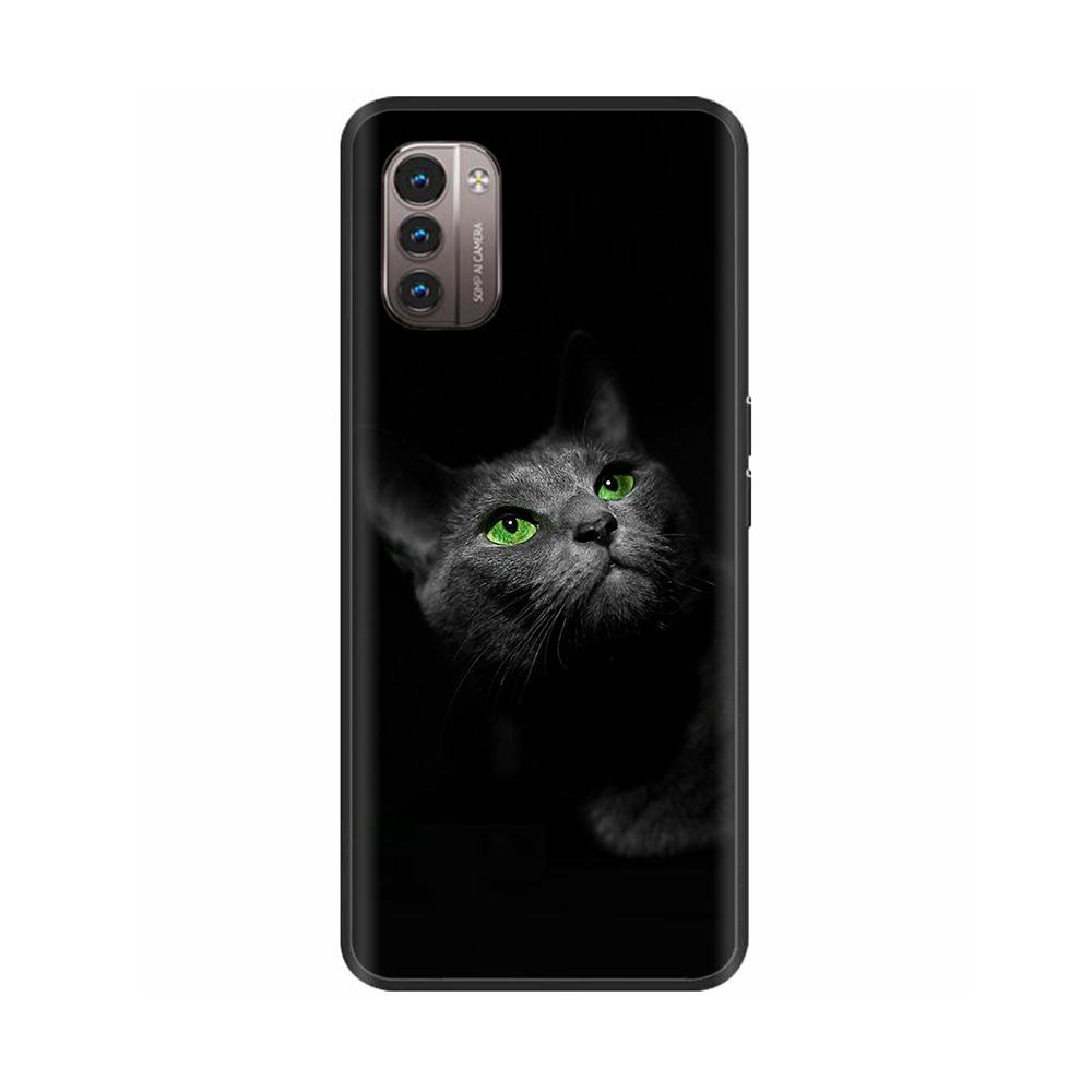 Чехол для Nokia G21 G11 Противоударный Мягкий силиконовый ТПУ Задняя крышка для Nokia G11 NokiaG21 G 21 Чехлы для телефонов 6,5 дюйма Мультяшный Коке