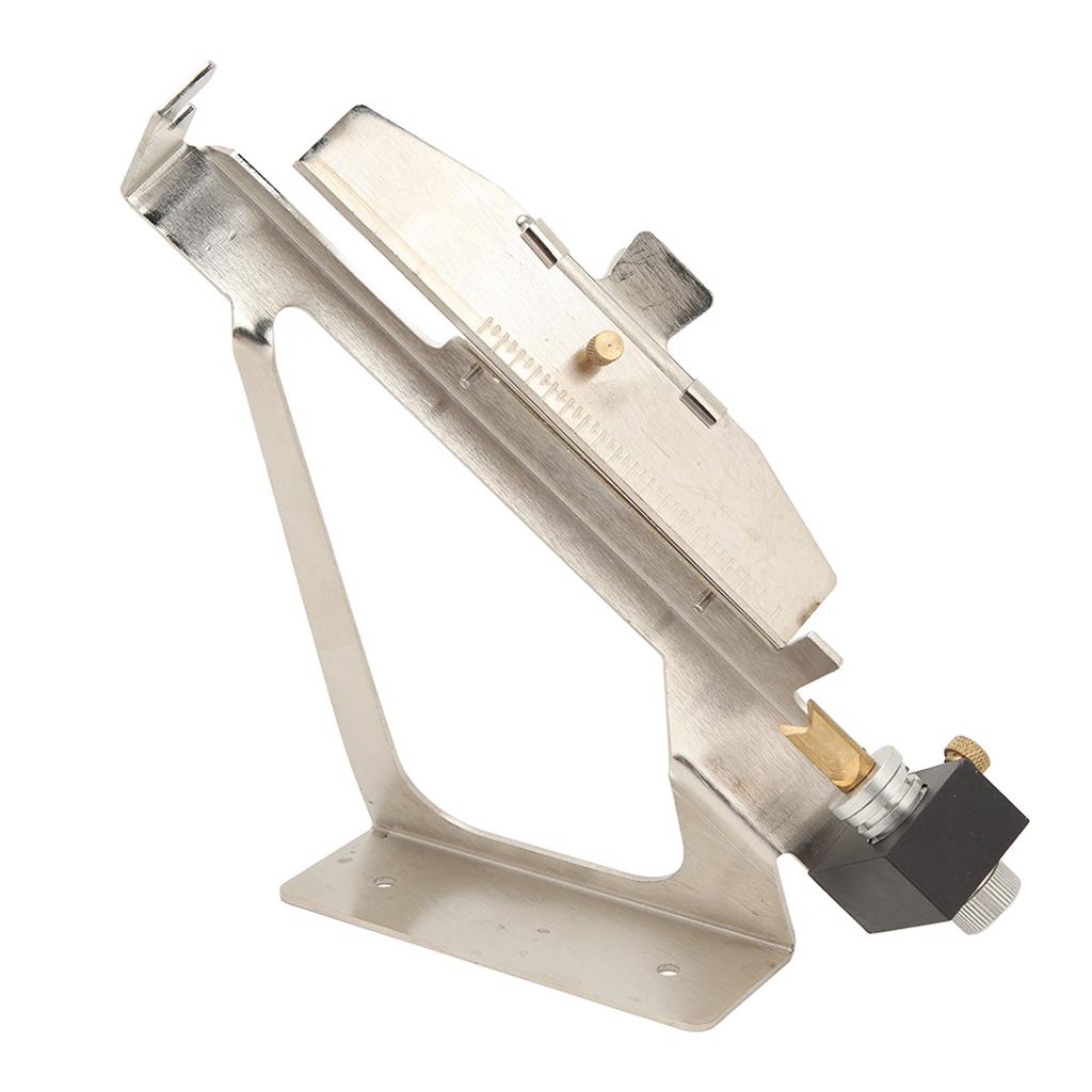 Инструмент для оперения стрел для стрельбы из лука Джиг для оперения Нержавеющая сталь Прозрачная шкала Регулируемый Нескользящий Перьевой стик Стрела для стрельбы из лука