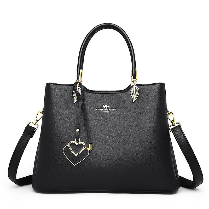 Women's bag 2026 new Korean fashion women's bag handbag versatile multi-layer shoulder messenger bag