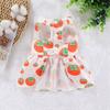 Princess Pet Dress with Bowknot Cute Puppy Cat Skirt Soft Comfortable Chihuahua Clothes for Wedding Party Daily Wear Holidays Special Occasions