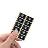 10Pcs 3D Car Steering Wheel Badge Stickers Accessories For BMW Performance E46 E90 F10 F30 X3 F20 E60 E70 E39 E36 E87 X7 EKQNR1