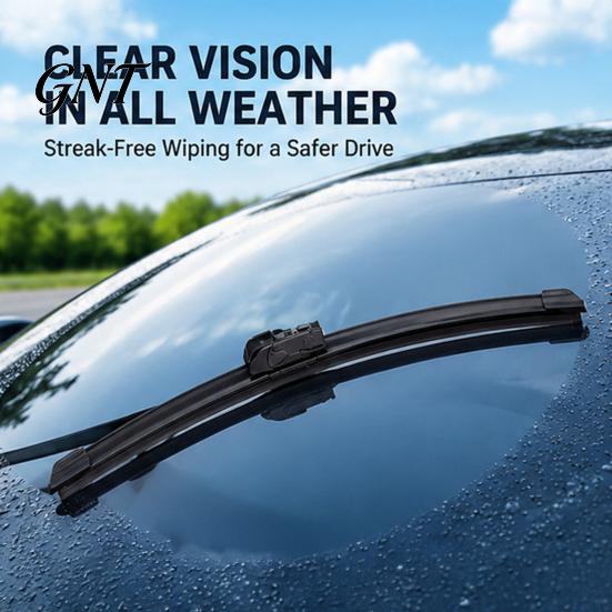Durable Wear Resistant Wipers Car Wiper Blades 3 Piece Set for Mazda CX-5 CX-9 Pre-2017/2017+, 24"+18"+14" Universal Fit Front and Rear Windshield