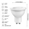 Светодиодные лампы 7W GU10, прожектор, для кухонь, спален, прихожих