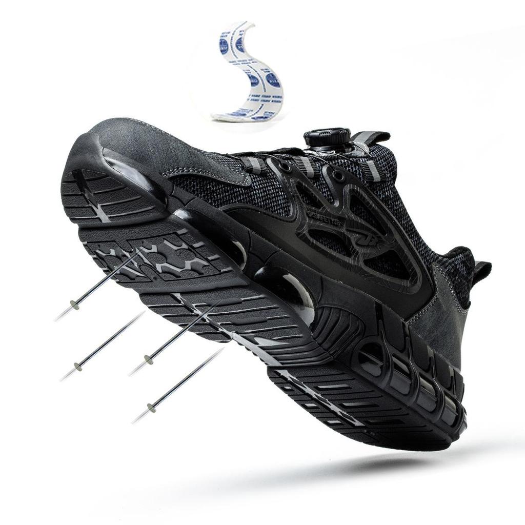 Cross-border Labor Shoes: Anti-smash, Anti-puncture, Wear-resistant Safety Shoes for Construction
