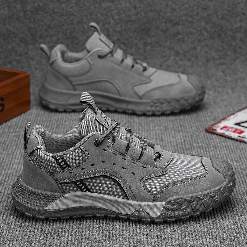 Осенняя повседневная обувь мужская модная обувь для охраны труда мужская обувь дышащая обувь для скейтборда альпинистская мужская обувь спортивная обувь для улицы