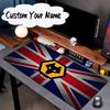 Custom Name Mouse pad Flaming Wolves Emblem Wanderers Mouse pad, Gaming Mouse Pad, keyboard pad, Desk Decor for computer notebook Fan Birthday Gift