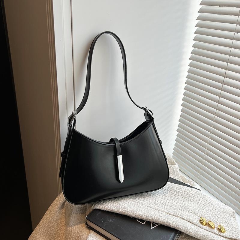 2025 Niche Design Baguette Bag Women's Hand Carry Underarm Bag Fashion Shoulder Bag Commuter Small Square Bag Handbag
