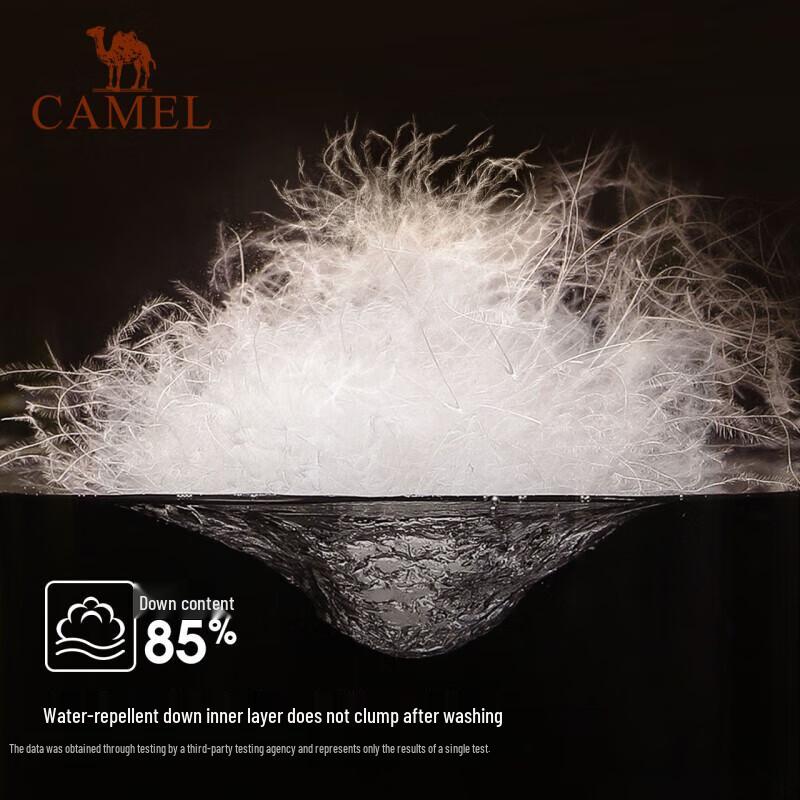 Camel Мужская непромокаемая куртка с капюшоном и пуховым наполнителем Rain God A14CA31756
