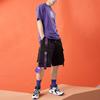 Коллекция Li Ning Неделя моды в Париже Футболки Унисекс Круглый вырез Средняя прямая посадка AHSQ563-2