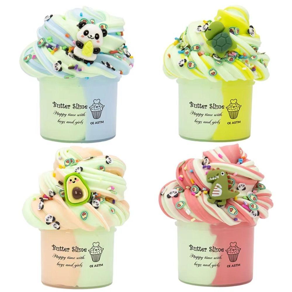Safe Butter Fluffy Slime Kit Creative Cultivation Slime Crystal Puree Crystal Slime Toy Children