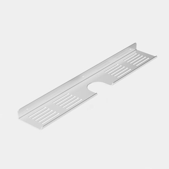 Кухонный органайзер, металлическая полка для раковины, полая конструкция, нержавеющая, устойчивая к коррозии, полка для ванной комнаты, тарелка