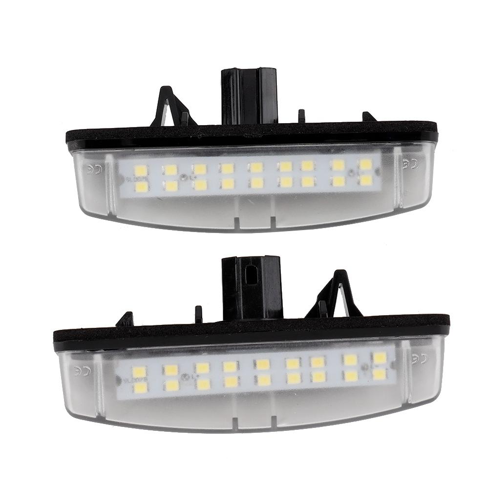 2 pcs Car LED License Plate Light 12V SMD Number Plate Lamp Fit For     Ls430
