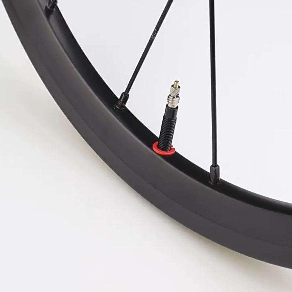 4pcs Wheel Rim Bicycle Valve Hole Adapter Lightweight Inner Tube Adapter Rubber Plug Road Bicycle