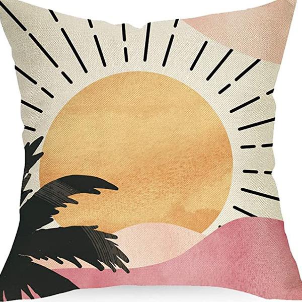 Популярная Простая Абстрактная Геометрическая Наволочка Скандинавский Моранди Дом Диван Автомобиль Подушка Чехол